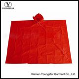 Custom Promotional Functional PVC Rain Poncho for Adults