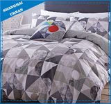 Patchwork Shapes Cotton Printed Duvet Cover Bed Linen