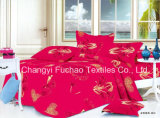 Microfiber Plain Dyed Cheap Bed Sheet Set Bedding Set Home Textile