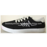 Hot Sale Casual Shoe Canvas Shoes with Rubber Outsole