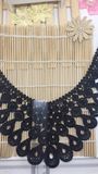 New Design Factory Stock Wholesale 11.5cm Width Peacock Tail Embroidery Collar Lace for Garments & Women's Wear & Apprel Accessories