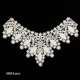 Vogue African Bridal Lace Cuff Collar Trims Fabric Stretch Lace X019