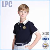 2016 OEM Wholesale Summer Cotton Pique Teenaged School Uniform