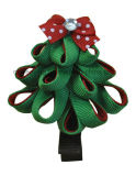 Colorful Christmas Tree Hair Pin Hair Clip Hair Bow