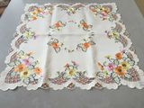 Sunflower Embroidery Easter Day Table Cloth 2016