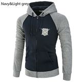 OEM Fashionable Wholesale Long Fleece Man's Hoody Jacket