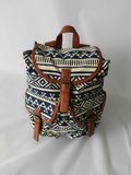 Sport Travel Backpack High Quality New Designed Canvas+PU Hiking School Bag