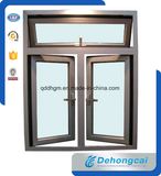 Double Swing Aluminum Tilt Casement Awning Windows