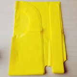 High Quality Disposable PE Yellow Cooking Aprons