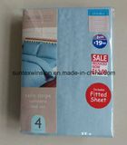 100% Polyester Satin Embossed Stripe Dyed Duvet Cover Sets