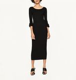Custom OEM Knitting Dress Autumn/Winter Middle Sleeves