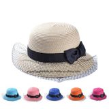 New Style Free Pattern Paper Straw Bucket Hat