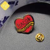 Best Quality Custom Metal Die Cast Hard Enamel Heart Badge