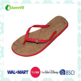 Women' S Slippers with EVA Sole, Two Tone Sole