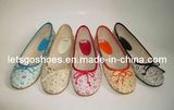 Comfortable Lady Dancing Shoes with Beautiful Pattern (28LY56)