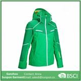 Emerald Green Colors Women's Ski Jacket