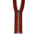 8# Nickel Brass Closed End Zipper