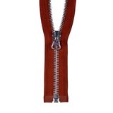 8# Nickel Brass Closed End Zipper