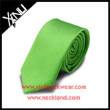 100% Handmade Woven Green Silk Necktie