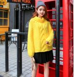 High Quality Hand Knitting Girls Chunky Cable Knit Jumper Sweater