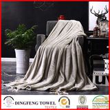 2017 New Super Soft Coral Fleece Solid Color Blanket Df-9989