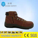 Top Safety Shoes Good Quality Genuine Leather Middle Cut