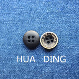 Beautiful 4-Hole Sewing Button for Garment (HD1014-15)