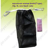 Salon Use Non-Woven Woman Brief (T-Type)