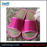 Low Price Cheap Cloth Indoor House Hotel Stock Slippers for Womens Ladies