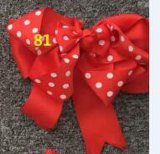 Bowknot Fashion Decorative Metal Silver Hairpins for Children 81
