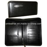 Zipper Around PU Leather Passport Holder for Travel