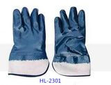 Nitrile  Dipped Glove for Chemical Processing