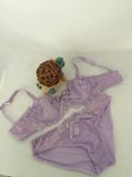 Hot Sale Semi Transparent Unlined Lace Wrap Bra (FPY322)