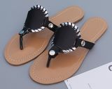 New Design Lady Monogrammed Disc Sandals