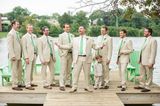 Beige Men Suits Wedding Evening Wear Formal Suit Tuxedo M1479