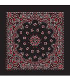 Factory Produce Custom Print Paisley Cotton Bandana Head Wrap