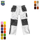 Mens Worker White Painter Work Pants