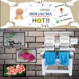 Holiauma Top Quality Double Heads Embroidery Machine Similar to Brother