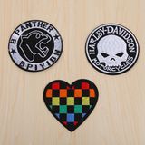 High Quality Premium Embroidery Badge Garment Accessory Handmade Embroidery Patch