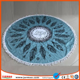 Fashion Full Color Printing Terry Round Beach Towel