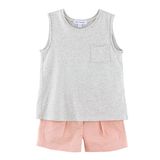 100% Cotton Children's Girl Clothes for Summer