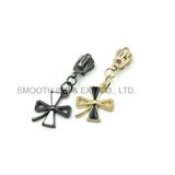 Fashion Metal Pearl Diamond Rhinestone Zipper Puller Slider Accessories Jewelry