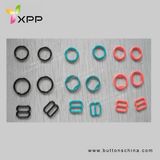 Plastic Bra Buckles Ring and Slider 8mm, 10mm, 12mm