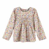 100% Cotton Girls Floral Shirt for Girls