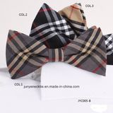 Cotton Checked Printing Bow Ties Jyc005-B