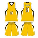 Dye Sublimation Basketball Team Jersey Uniform T Shirt for Club