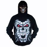 Custom Cotton/Polyester Printed Hoodies Sweatshirt of Fleece Terry (F121)