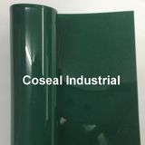 Dark Green Welding Plastic Fabric Strip Curtain