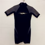 Short Neoprene Surfing Wetsuit with Nylon Fabric (HX15S29)