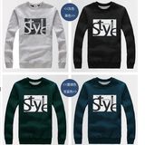 2014 Unisex Crew Neck Custom Print Sweatshirt